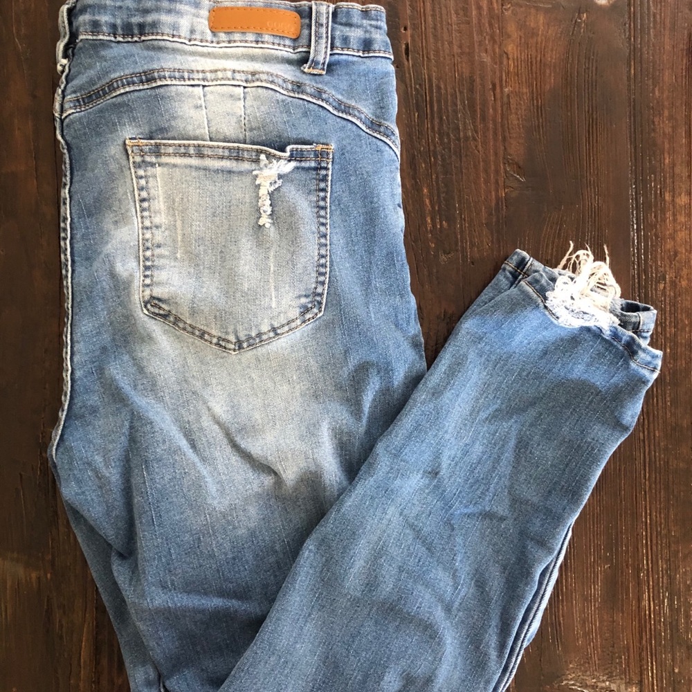 Distressed Jeans